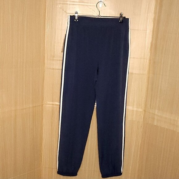 Adidas Girls Slate Blue New Mid Rise Regular Fit Drawstring Track Pants XL 16 - Picture 4 of 10